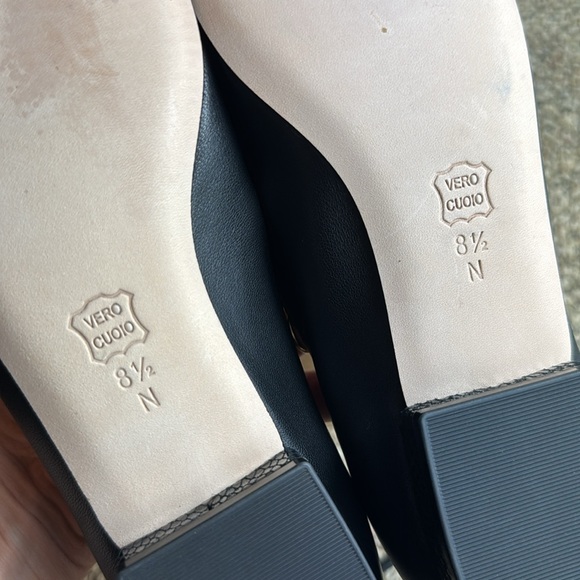 NWT - VANELi Fc-313 Ballet Flats, Black Nappa/Black Squama Print Tip, 8.5 🖤🖤 - Picture 11 of 16
